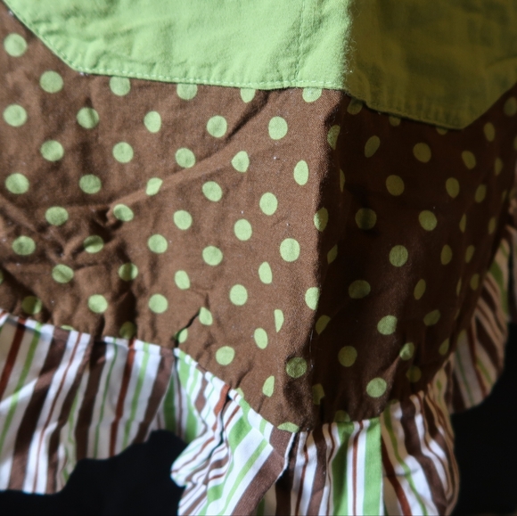 Flirty Apron Green Brown - Picture 4 of 8